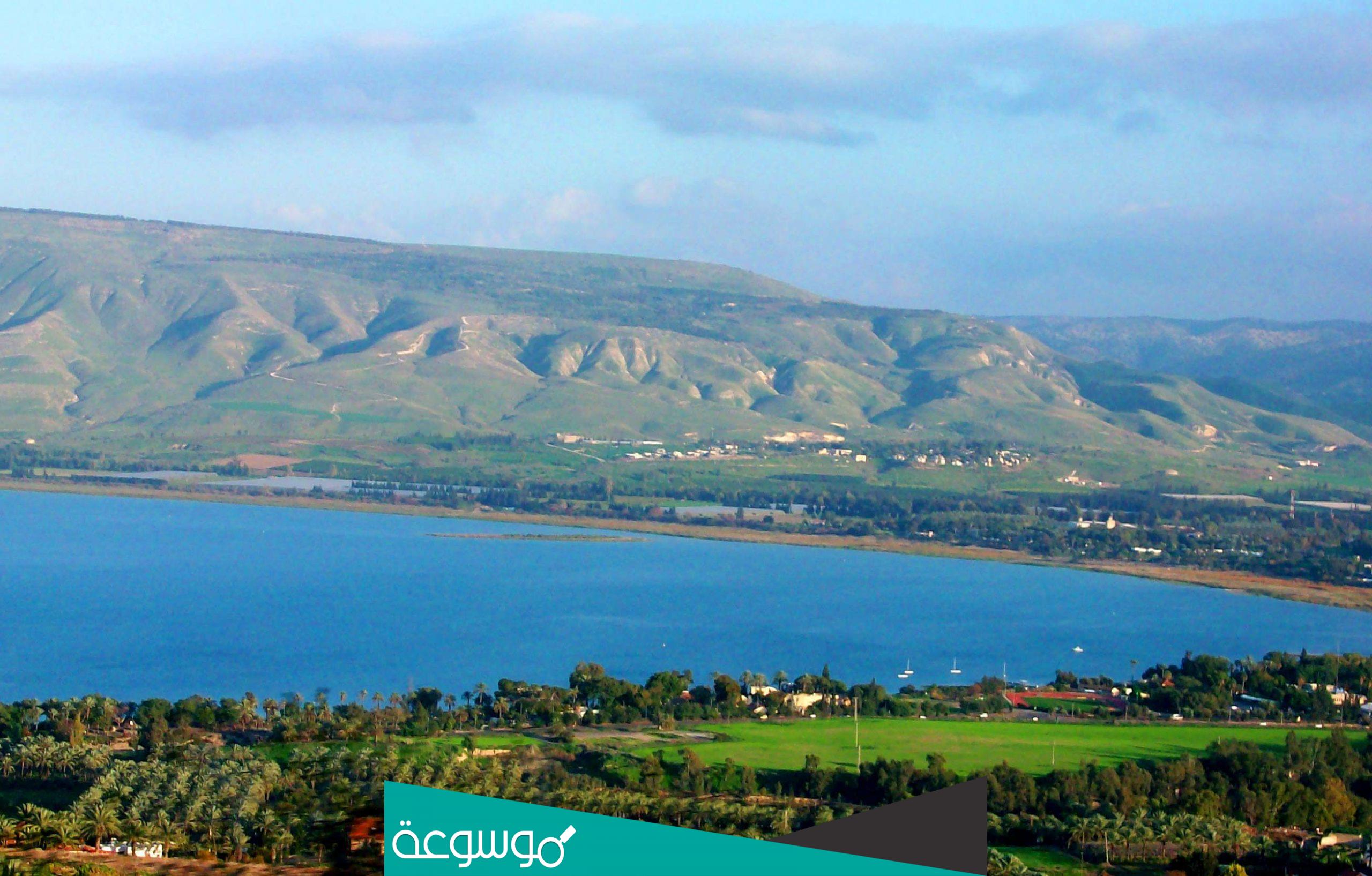 جفاف بحيرة طبريا من علامات ظهور