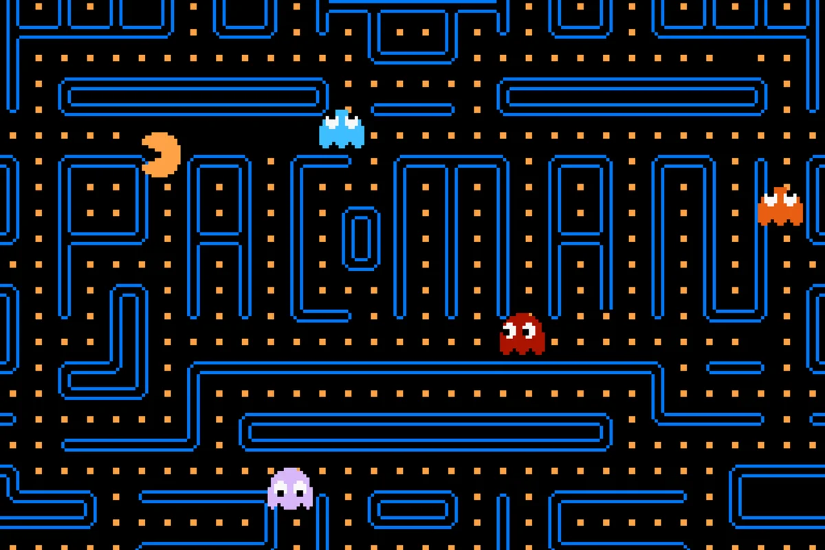 خطوات تشغيل لعبة pac-man القديمة
