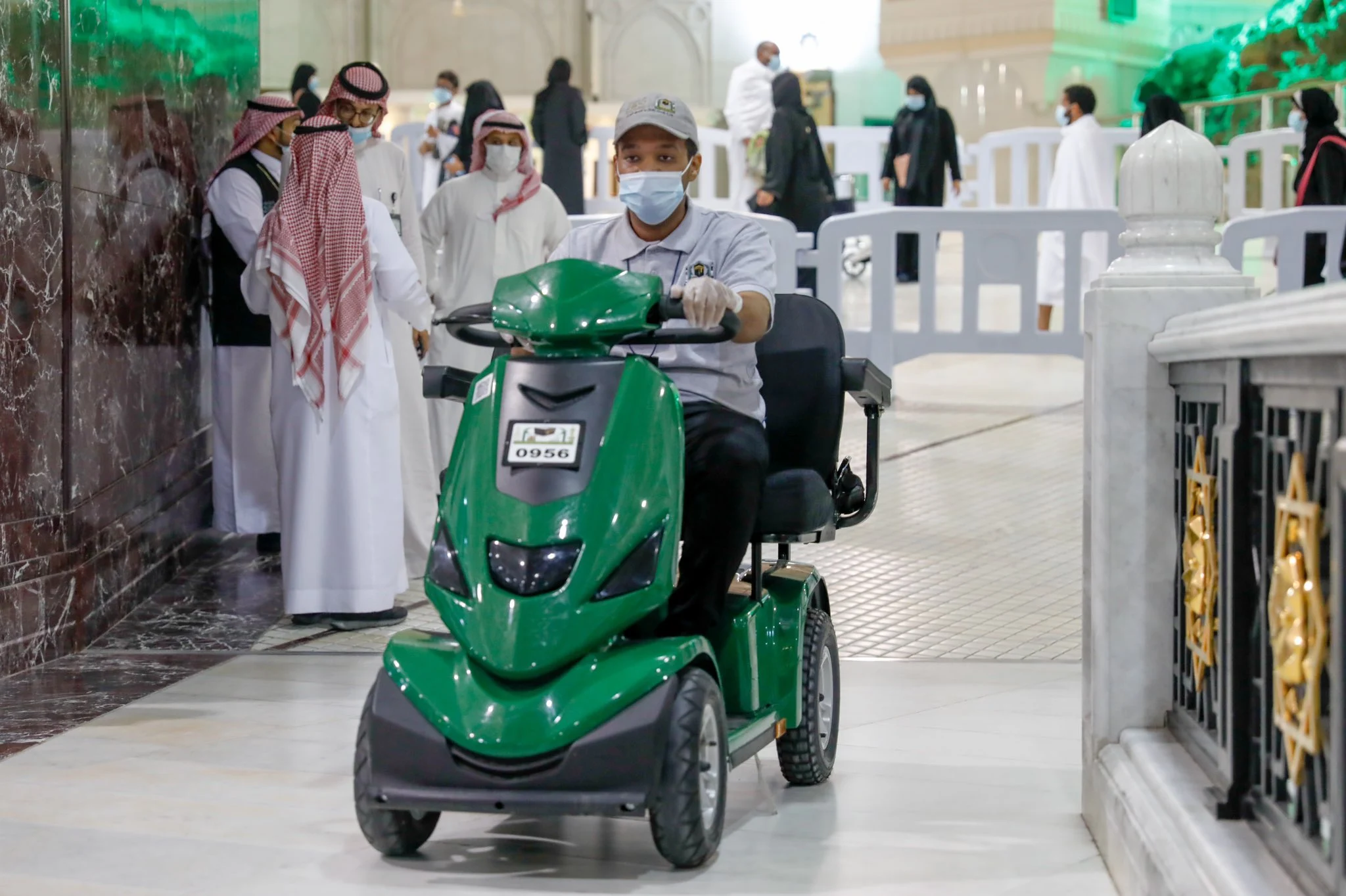 كيفية حجز عربات السعي