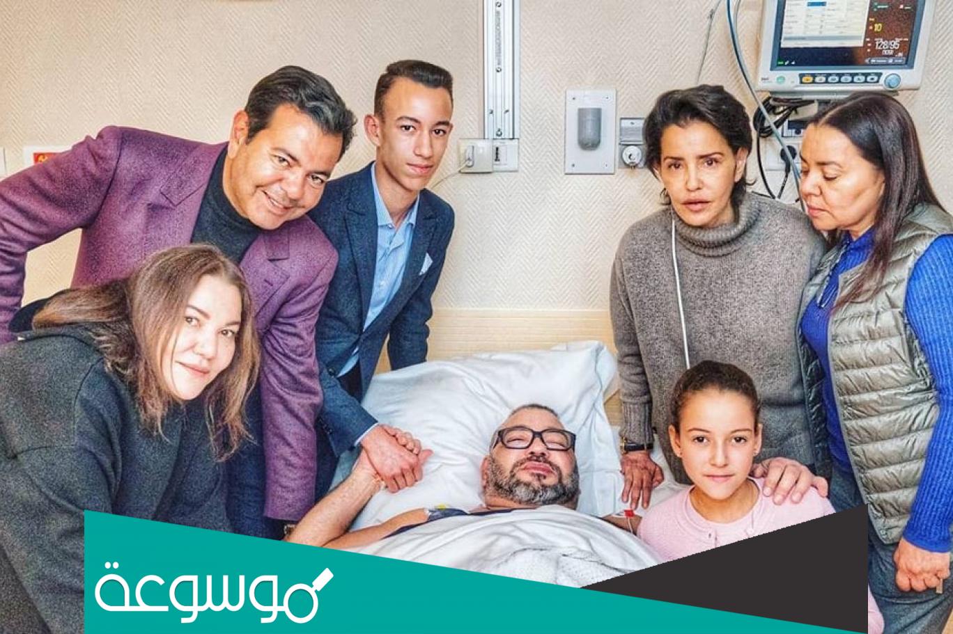 مرض الملك المغرب محمد السادس