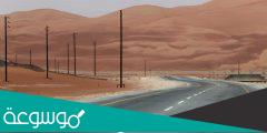 اول طريق بين عمان والسعودية