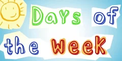 ايام الاسبوع بالانجليزي بالترتيب