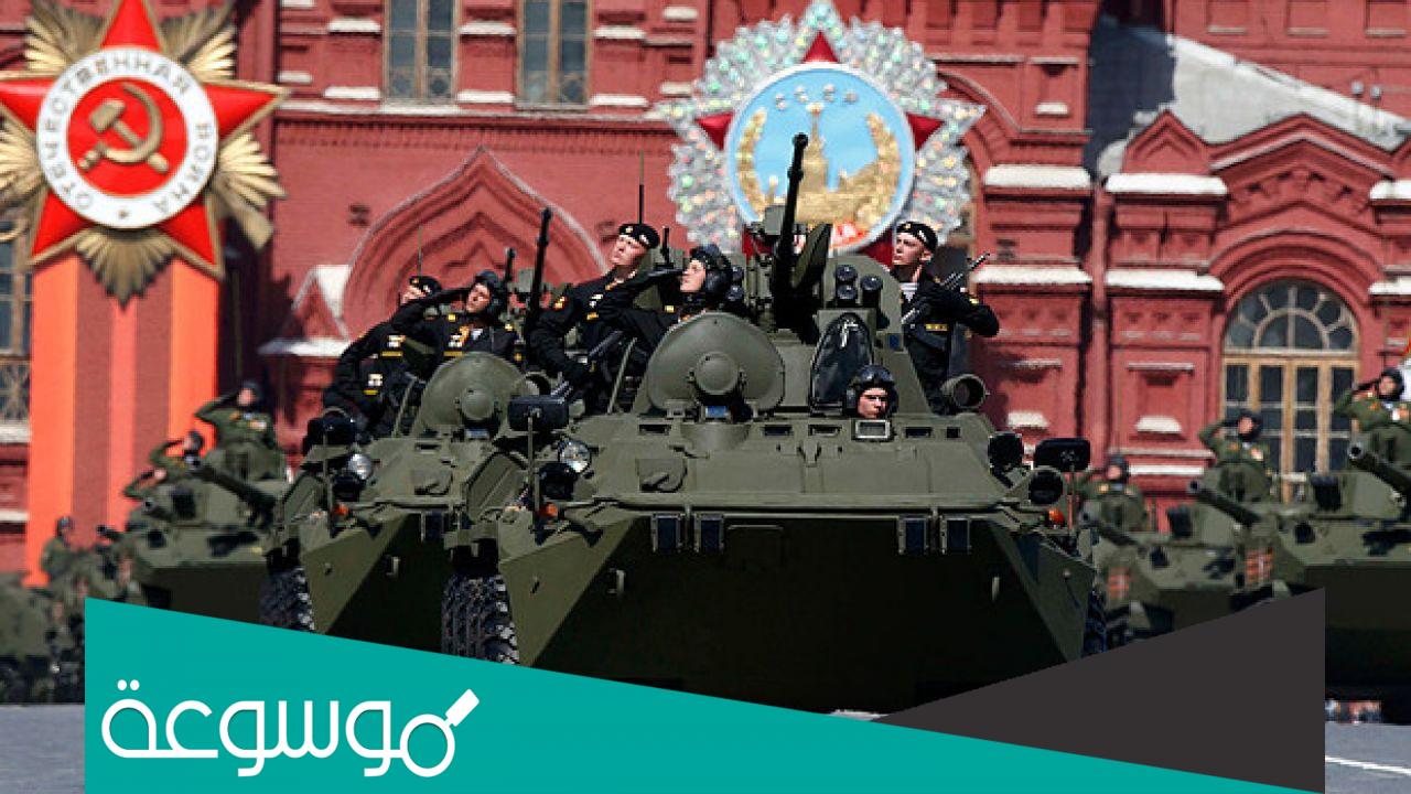 تاريخ عيد النصر في روسيا