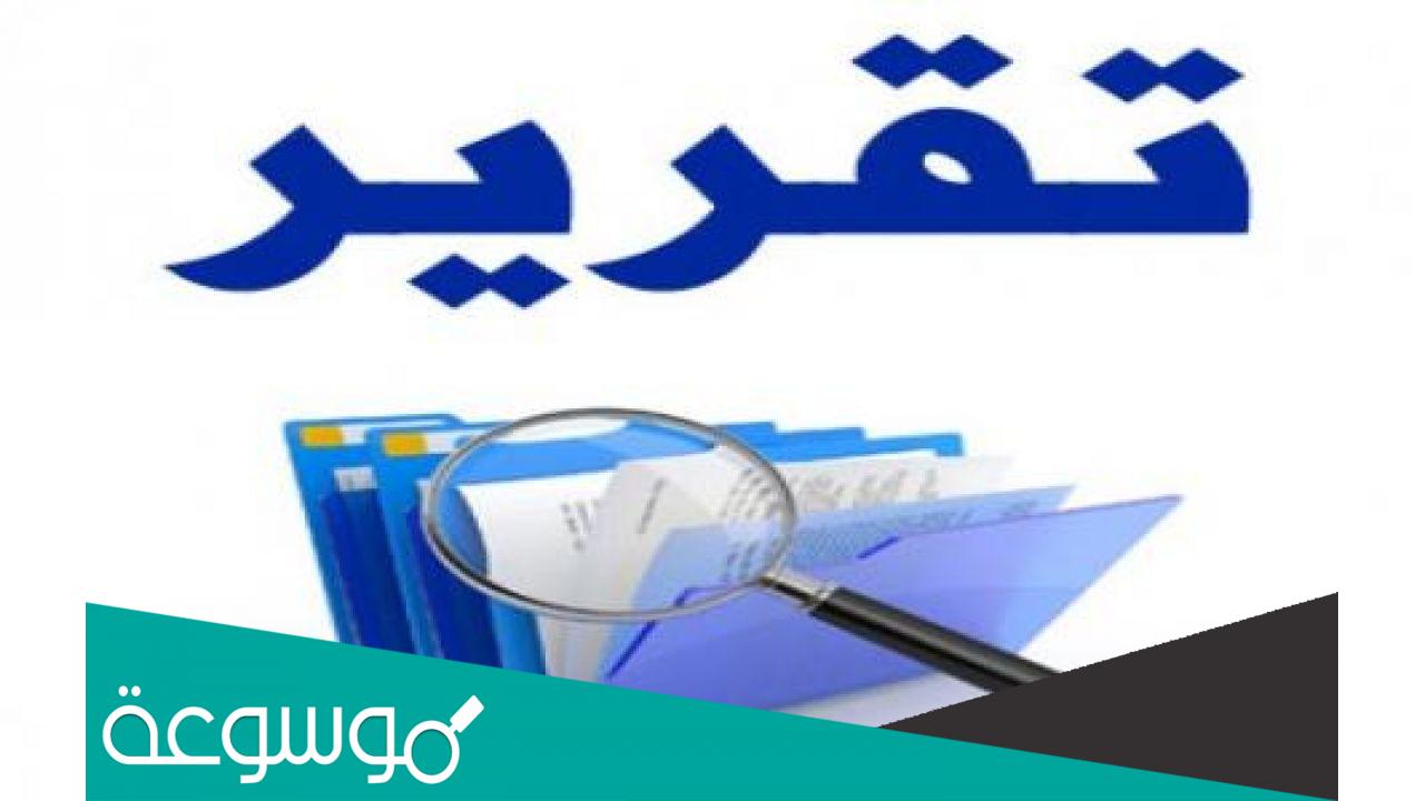تقرير تدريب تعاوني جاهز pdf
