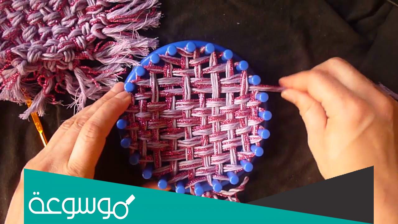 طريقة عمل النسيج البارز