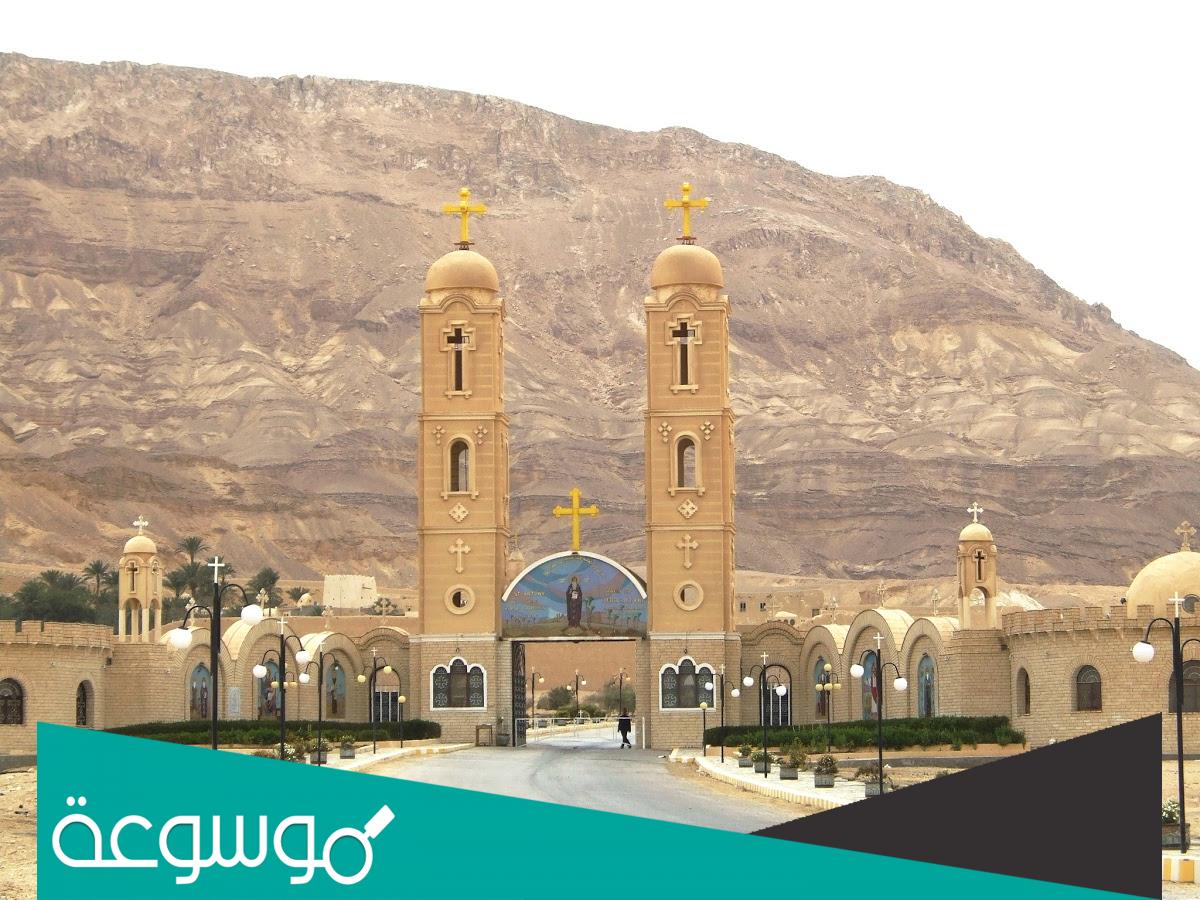 ما اول دير انشئ في العالم