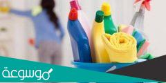 الفرق بين مواد التنظيف ومواد التطهير