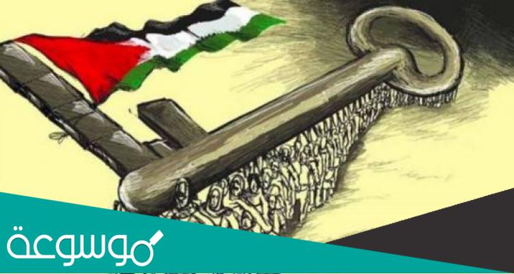 موضوع تعبير عن نكبة فلسطين