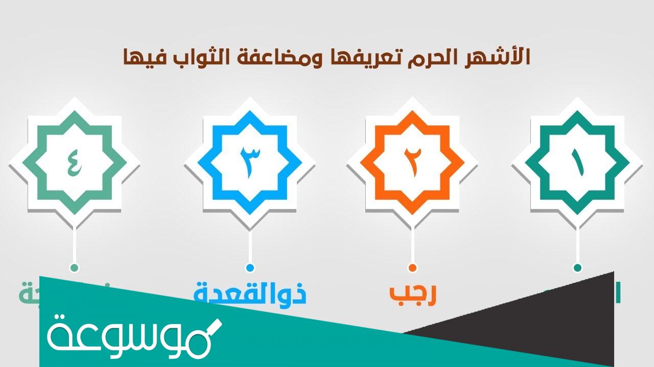 هل السيئات تضاعف في الاشهر الحرم