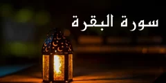 هل يجوز قراءة سورة البقرة متقطعة في اليوم