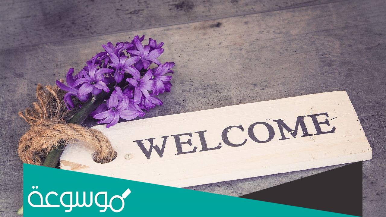 أجمل عبارات ترحيب بالضيوف بالعاميه
