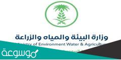 رابط التسجيل في وظائف وزارة البيئة والمياه والزراعة السعودية