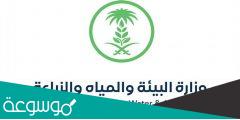 شروط التقديم على وظائف وزارة البيئة والمياه والزراعة 1444