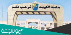 كم نسب القبول في جامعة الكويت 2022