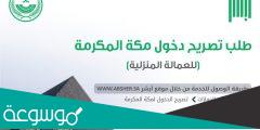 كيفية الحصول على تصريح لدخول مكة عبر أبشر
