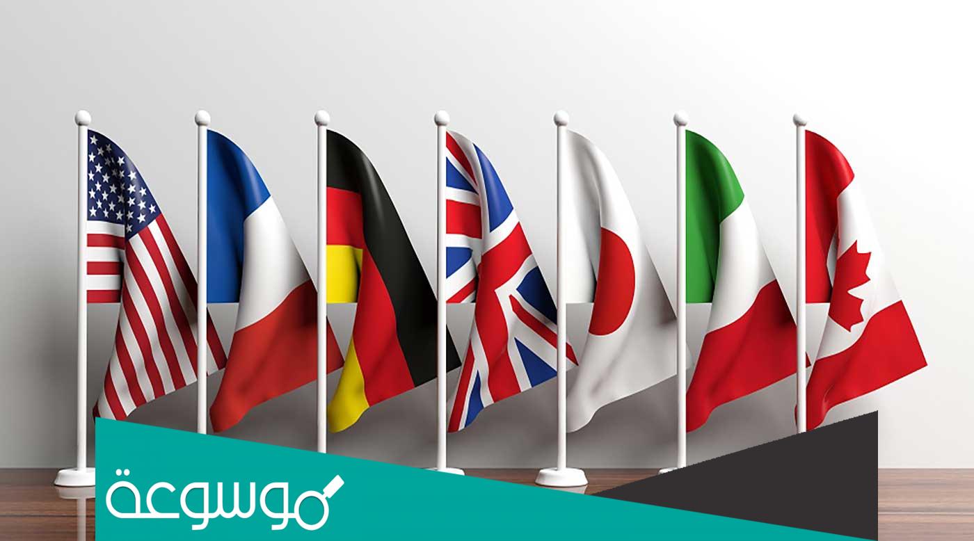 لماذا الصين ليست من الدول السبع