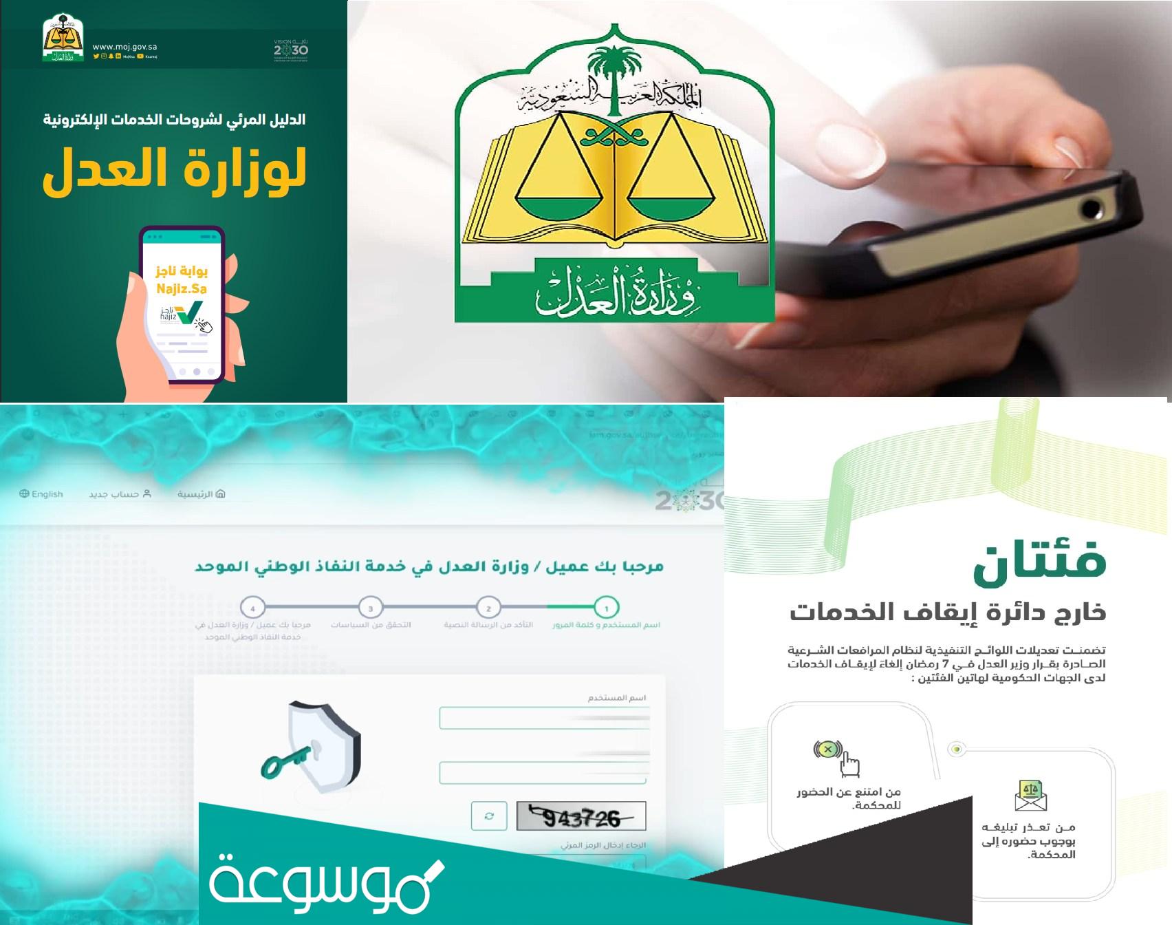 ناجز المحاكم الطلبات على القضايا 1444