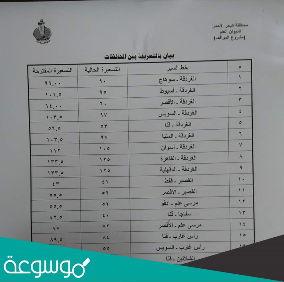 اسعار المواصلات في الاسكندرية 2022