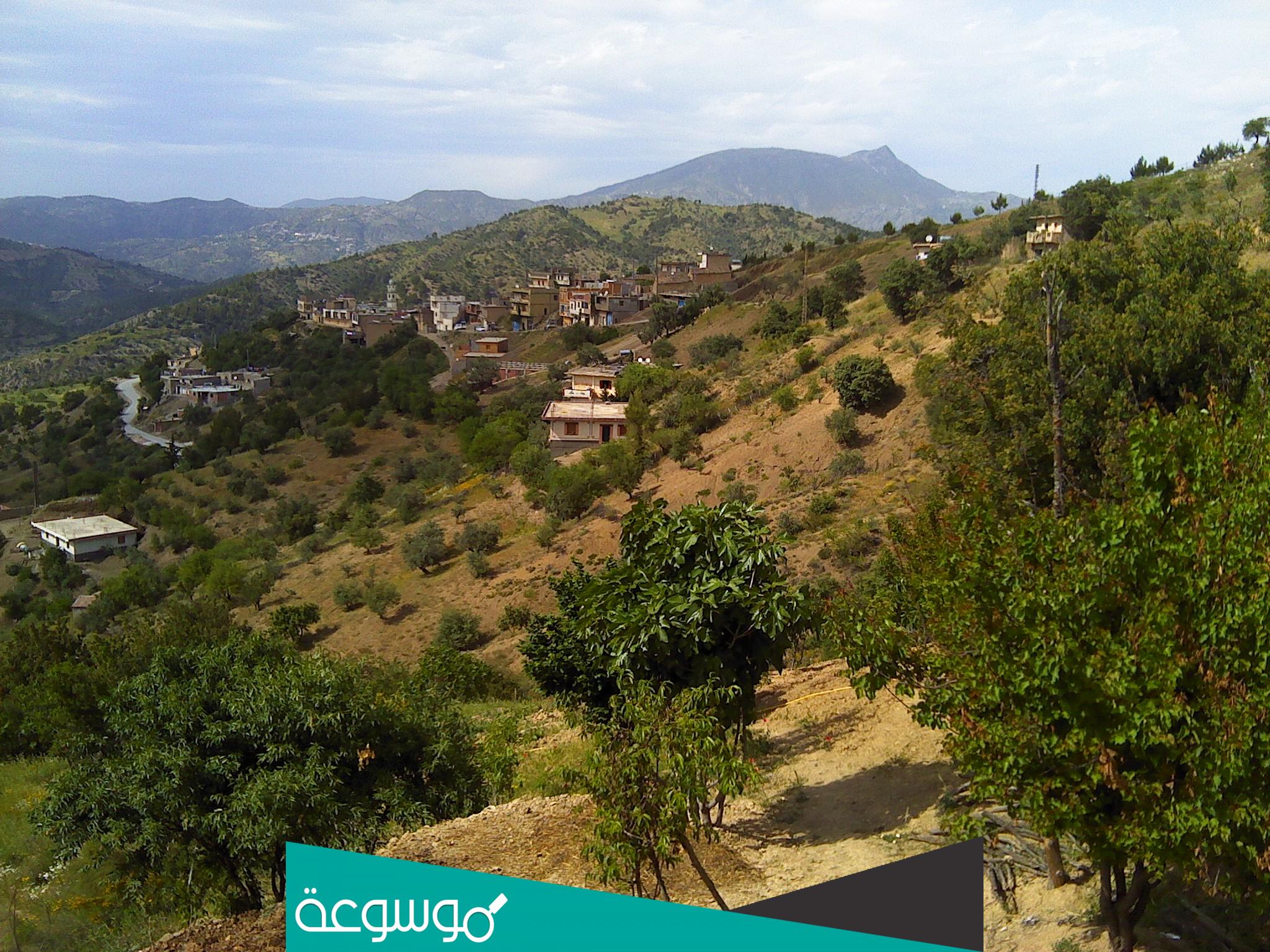 جبال الونشريس في الجزائر