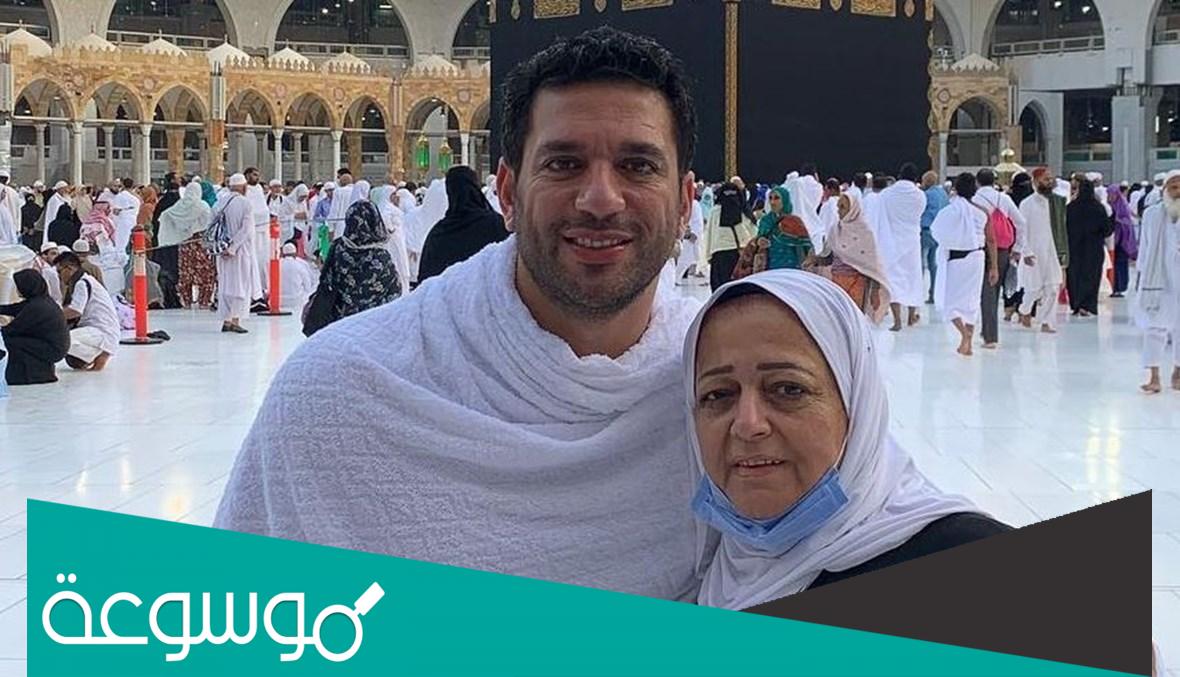 صور حسن الرداد بعد وفاة والدته