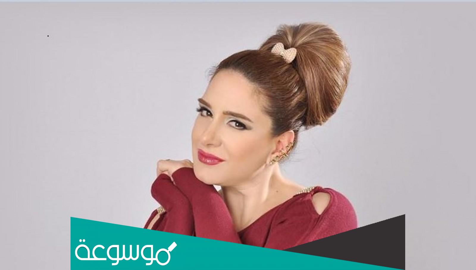 صور ميرنا وليد بالفستان الاحمر