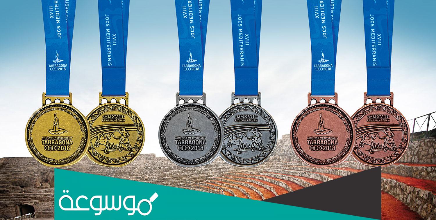 عدد ميداليات الجزائر في العاب البحر الابيض المتوسط 2022