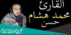 من هو القارئ محمد هشام