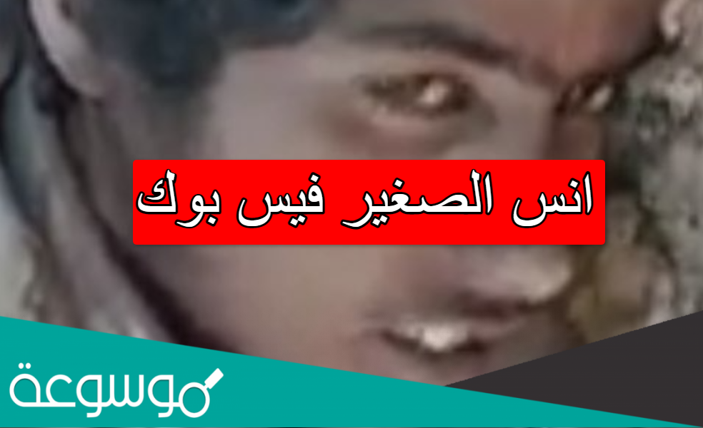انس الصغير فيس بوك