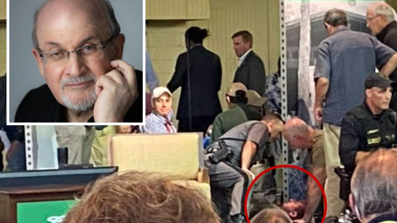 تفاصيل مقتل الكاتب سلمان رشيدي