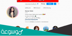 حساب نسرين طافش انستقرام