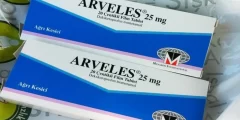 لماذا يستخدم arveles 25 mg