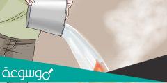 لماذا يستخدم الماء في اطفاء الحرائق