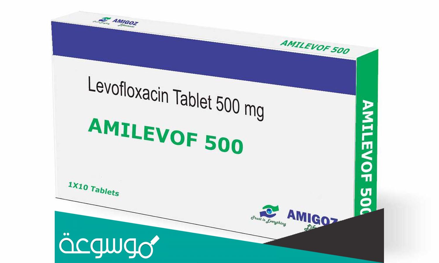 لماذا يستخدم دواء levofloxacin