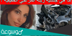 ما هي جنسية زينة المرعبي الحقيقية