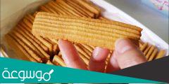 ماذا تعني كلمة البسكويت بالفرنسية