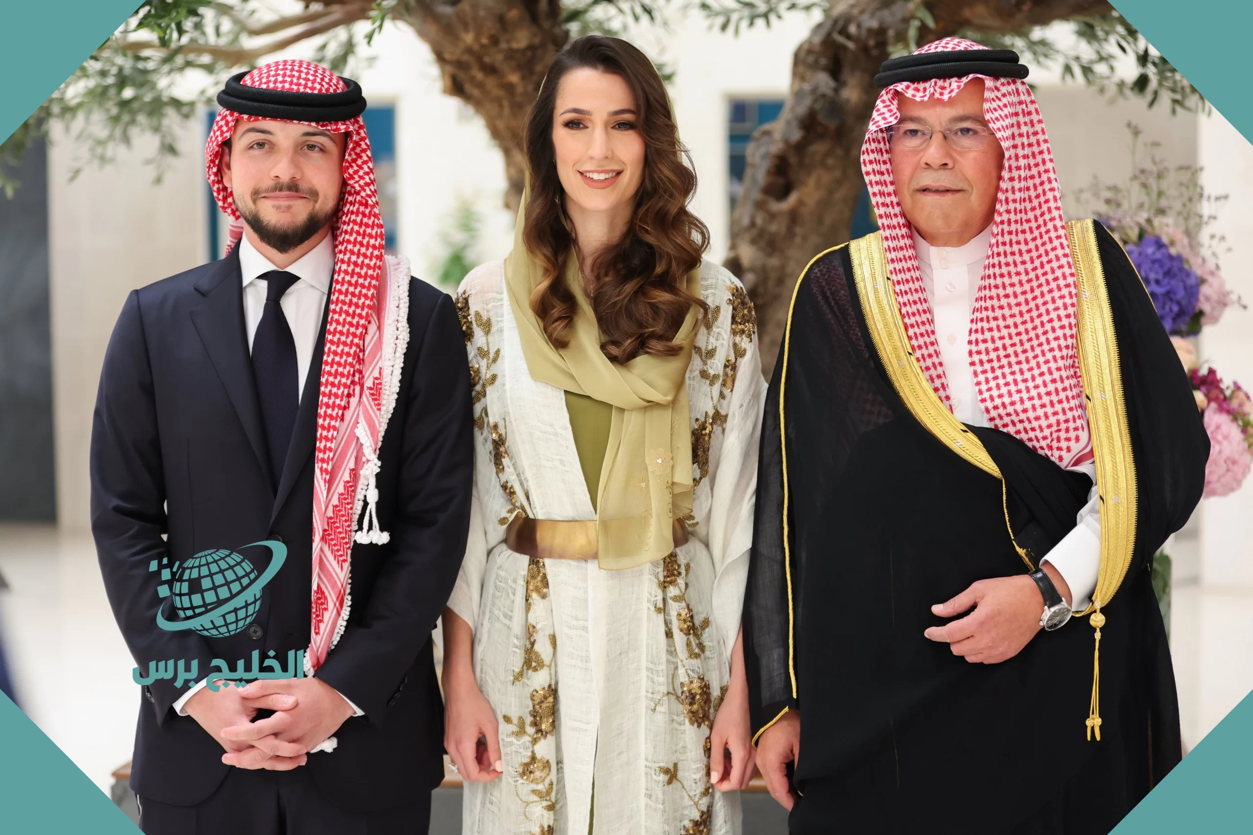 من هي رجوى خطيبة ولي العهد الاردني،