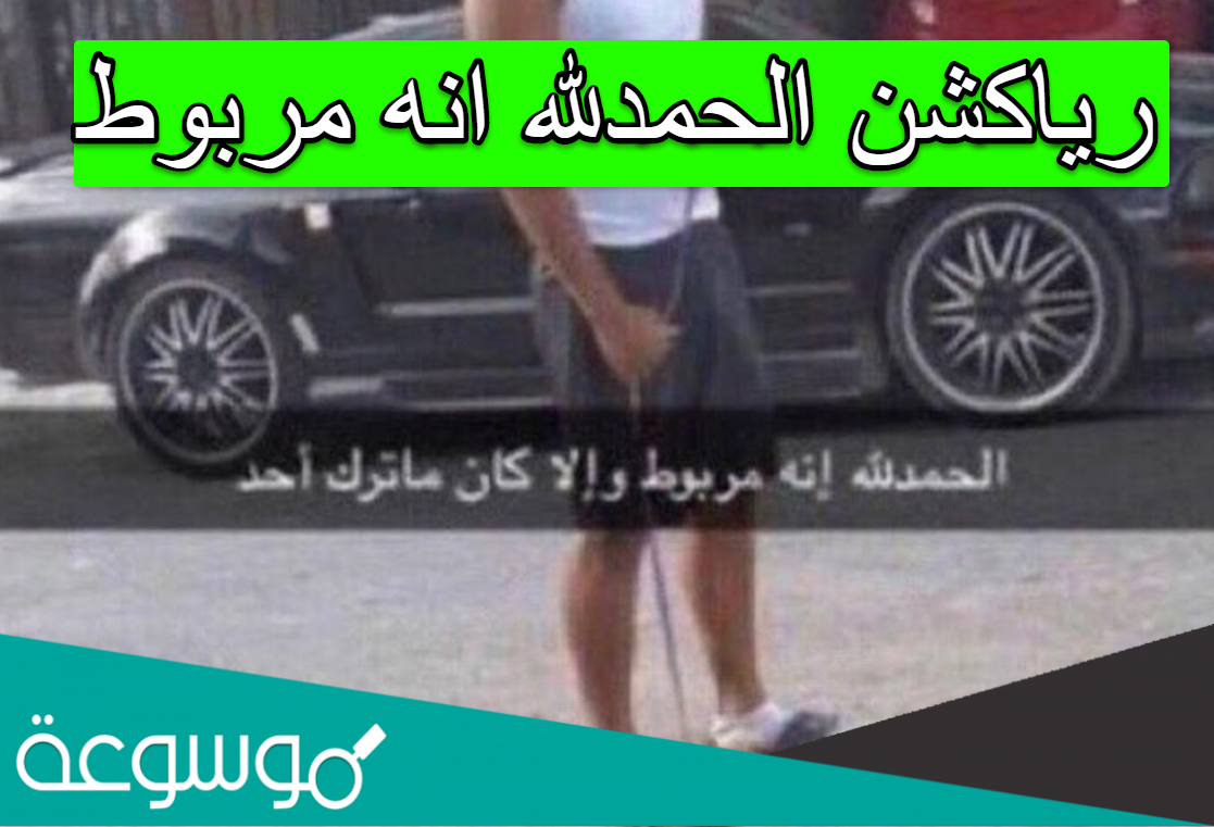رياكشن الحمدلله انه مربوط
