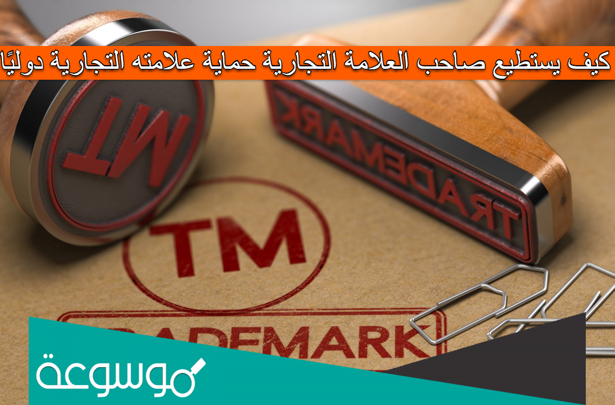 كيف يستطيع صاحب العلامة التجارية حماية علامته التجارية دوليًا؟