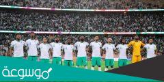 اصول لاعبي المنتخب السعودي من وين
