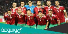 جنسيات لاعبي المنتخب المغربي واسمائهم 2022