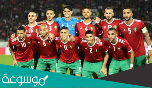 جنسيات لاعبي المنتخب المغربي واسمائهم 2022