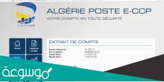 طريقة تقديم طلب كشف حساب ccp عبر الانترنت