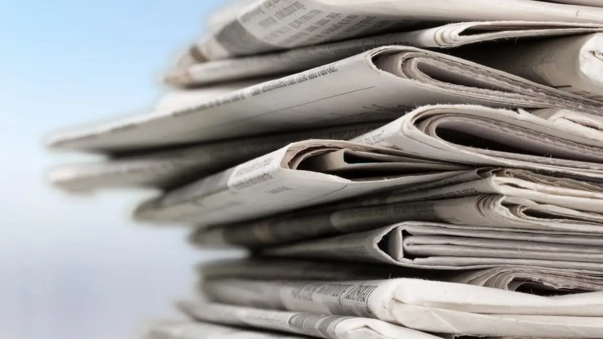 نموذج كتابة خبر في جريدة