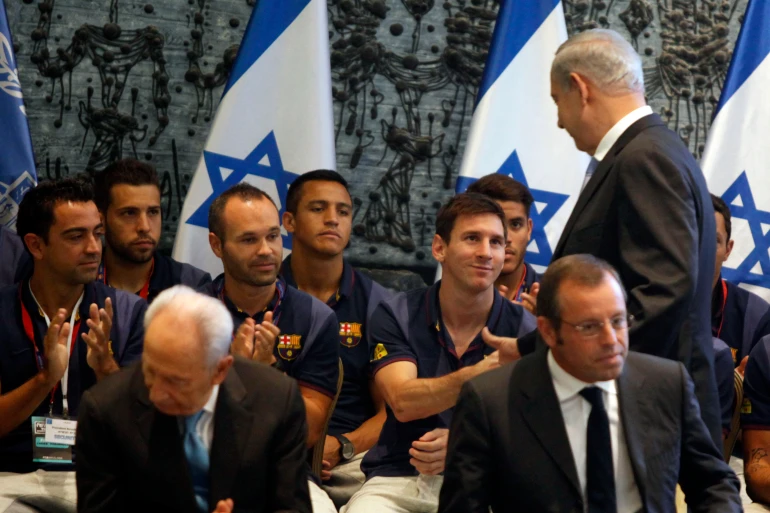 هل ميسي يدعم إسرائيل