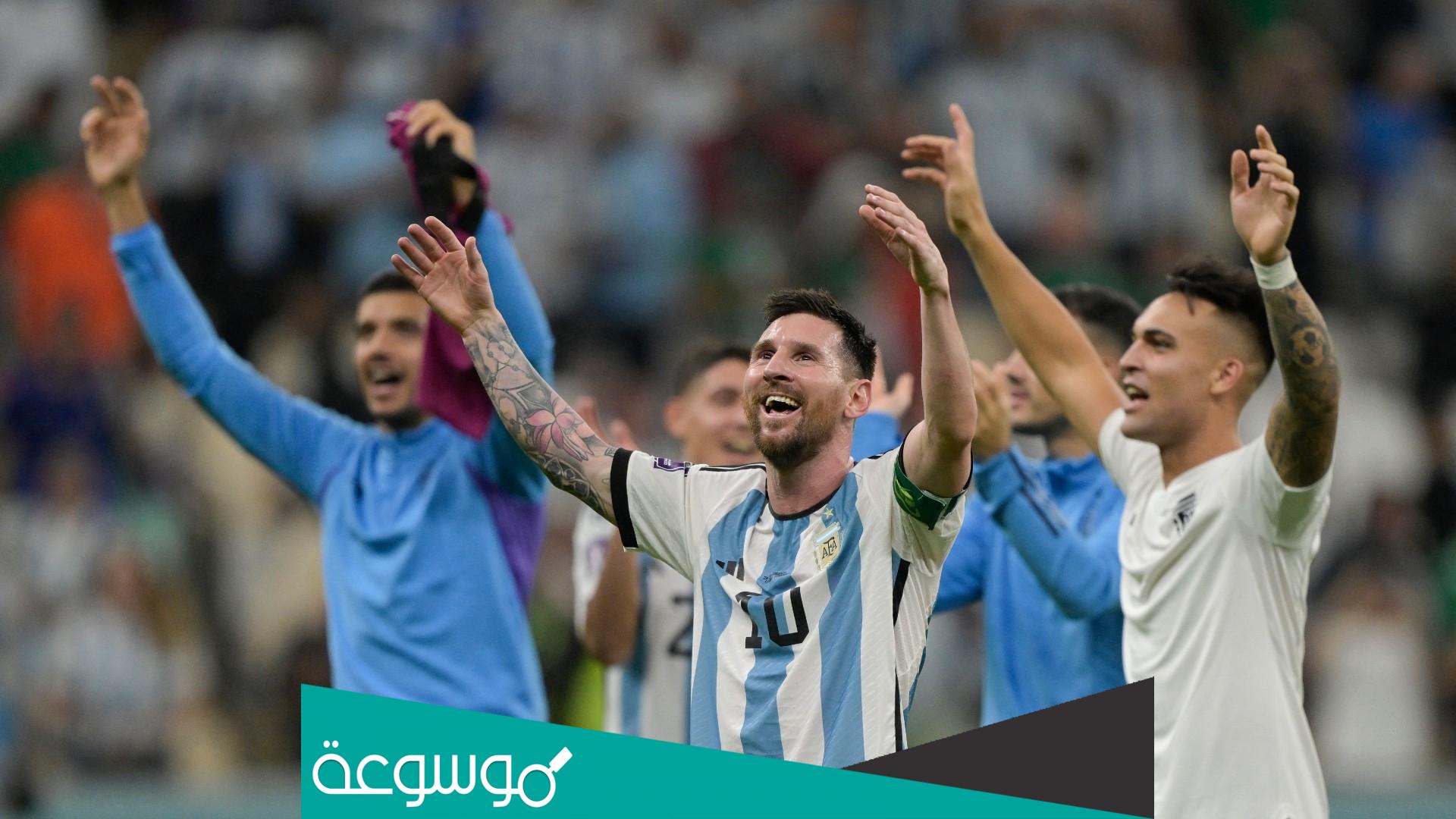 كم مرة فازت الأرجنتين بكأس العالم