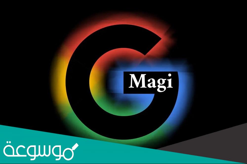 معلومات عن مشروع magi Google Magi الجديد