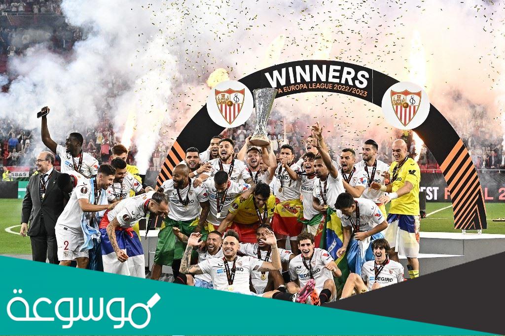 كم عدد بطولات اشبيليه في الدوري الأوروبي