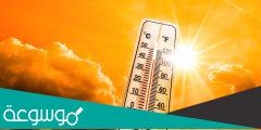 متى تنتهي موجة الحر في الجزائر 2023