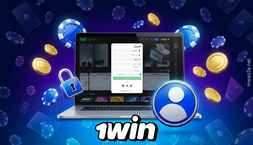 للتسجيل في 1win Egypt، يرجى إدخال البيانات اللازمة لإنشاء الحساب والتأكيد